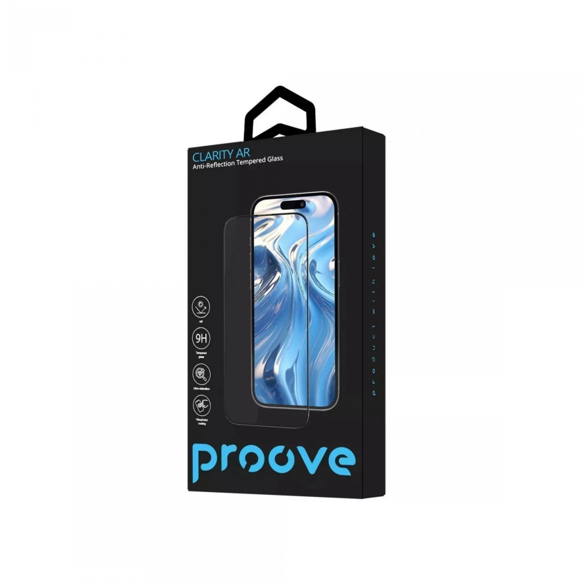 Захисне скло Proove Clarity AR iPhone 16 Pro Black